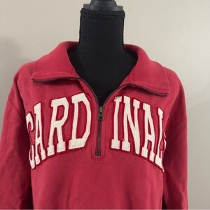 Red Cardinals Quarter-Zip Sweatshirt